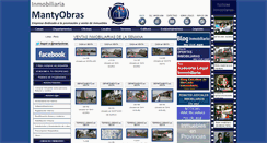 Desktop Screenshot of mantyobras.com